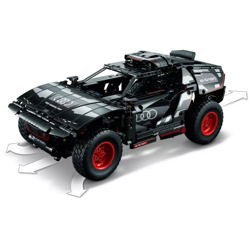 LEGO Technic all‑terrain vehicle model kit Audi RS Q e‑tron 42160 — 914 pieces, recommended age 10+