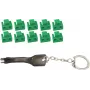 Port blocker ShiverPeaks 08-01031 RJ-45 Green with Key