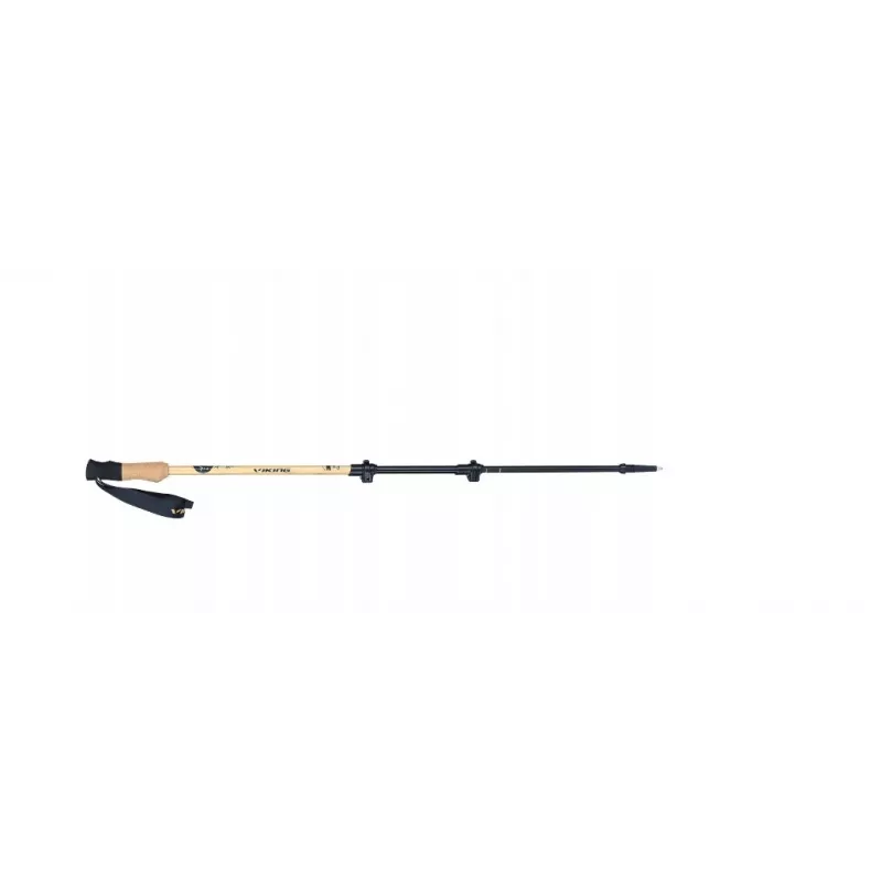 Nordic walking pole Viking BAMBU PRO brown, model 610/25/3222/8700/UNI, size UNI