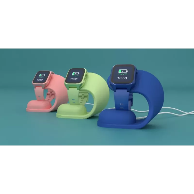 Charging stand Stelio ST-CHS01-NB — desktop charger stand, navy blue