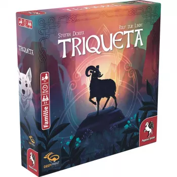 Deep Print Games: Triqueta 2te Edition, Board Game