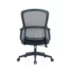 Up Up Darwin ergonomic office chair Black, Black fabric + Grey mesh