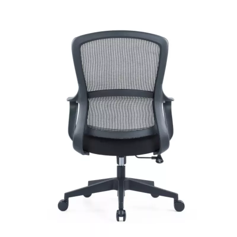 Up Up Darwin ergonomic office chair Black, Black fabric + Grey mesh