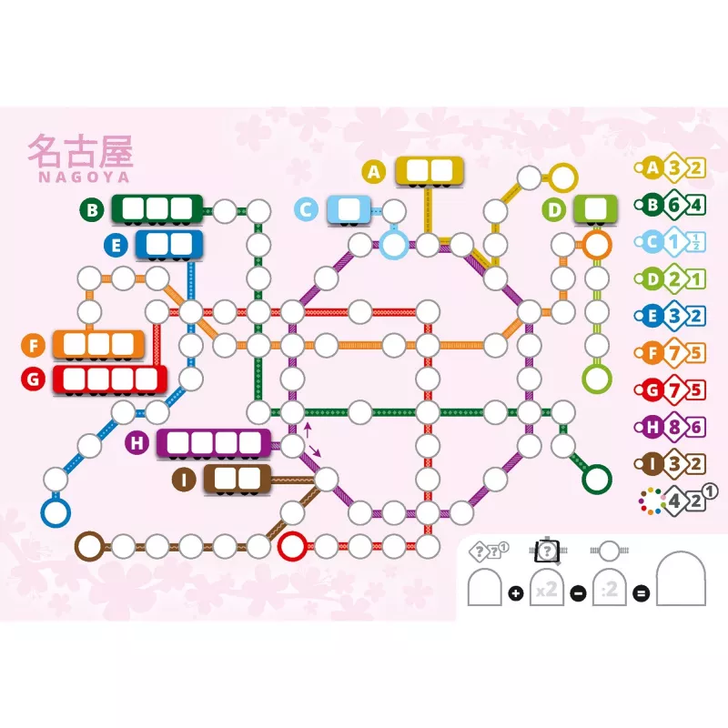 Voll verplant - Zusatzblock Japan, Board Game