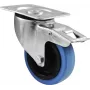 Caster wheel Roadinger 30004007 100 mm blue with brake