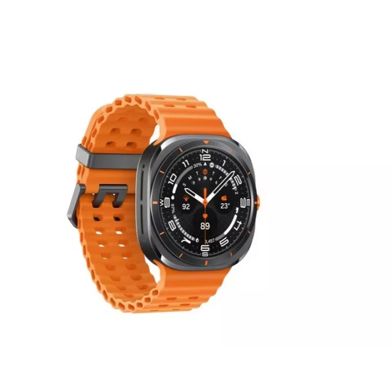 Samsung Galaxy Watch Ultra 3.81 cm (1.5 inch) AMOLED 47 mm Digital 480 x 480 pixels Touchscreen 4G Grey, Titanium Wi-Fi GPS (satellite)