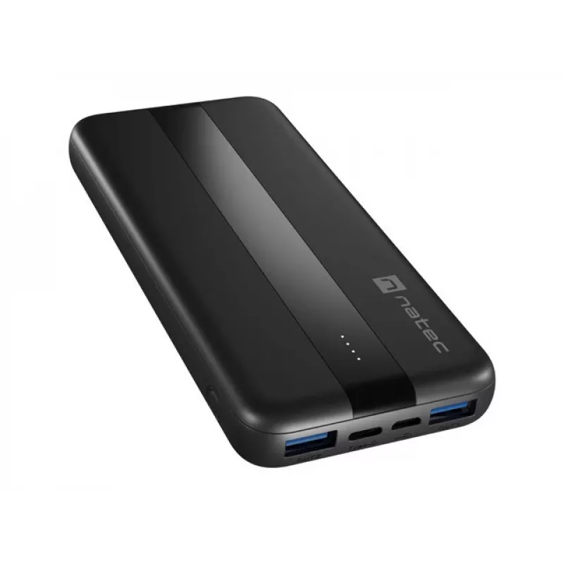 NATEC TREVI SLIM Q V2 Lithium Polymer (LiPo) 10000 mAh Black