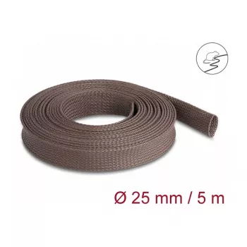 Cable Sleeve DeLOCK 20906 Brown Polyester 2.5 cm