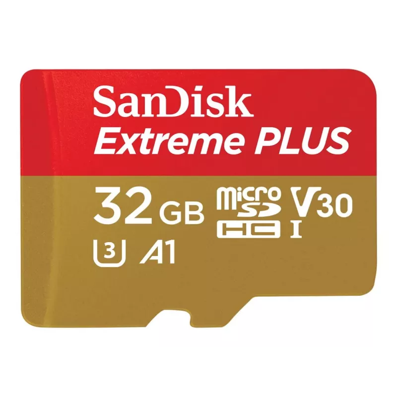Flash Memory SanDisk Extreme Plus 32GB UHS-I SDSQXBG-032G-GN6MA