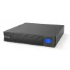 Uninterruptible Power Supply PowerWalker VFI 1000 ICR IoT, Online double-conversion, 1 kVA / 1000 W, 8x C13 outlets, LCD, rack/tower 2U, black