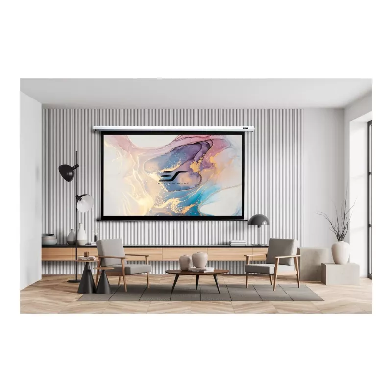Elite Screens Electric100XH Product White