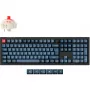 V6 Max, Gaming Keyboard black/blue-grey, DE-Layout, Gateron Jupiter Red, Hot-Swap, RGB