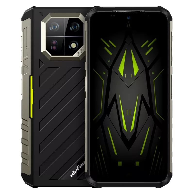 Rugged Smartphone UleFone Armor 22 4G, 9GB RAM, 128GB Storage, IP69K, Green