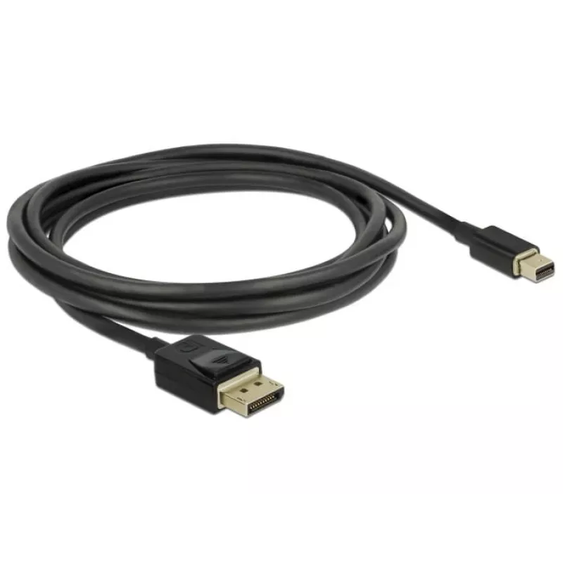 DeLOCK - DisplayPort-Cable - DisplayPort (M) to Mini DisplayPort (M) - 2 m - Black - 8K Support