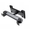 Tablet holder FIXED PASSENGER Max — aluminum and plastic, Space Gray, stationary mount for passenger seats