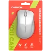 CANYON MW-11, 2.4 GHz Wireless mouse ,with 3 buttons, DPI 1200, Battery:AAA*2pcs ,pearl white grey67*109*38mm 0.063kg
