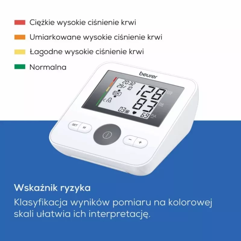 Blood pressure monitor Beurer BM27 automatic measurement with LCD display