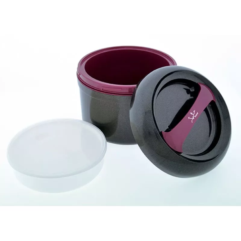 Lunch container JATA 942 2 L Black Purple