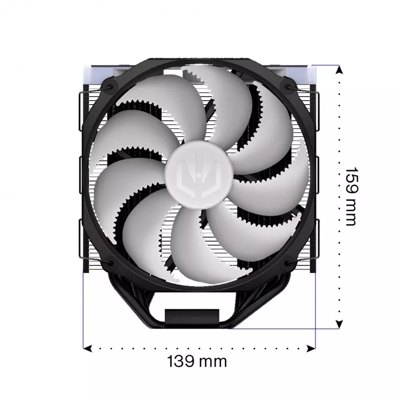 Endorfa Fortis 5 ARGB Black CPU cooler