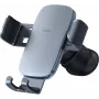 Baseus Metal Age II Gravitational Car Holder on ventilation grid (gray)