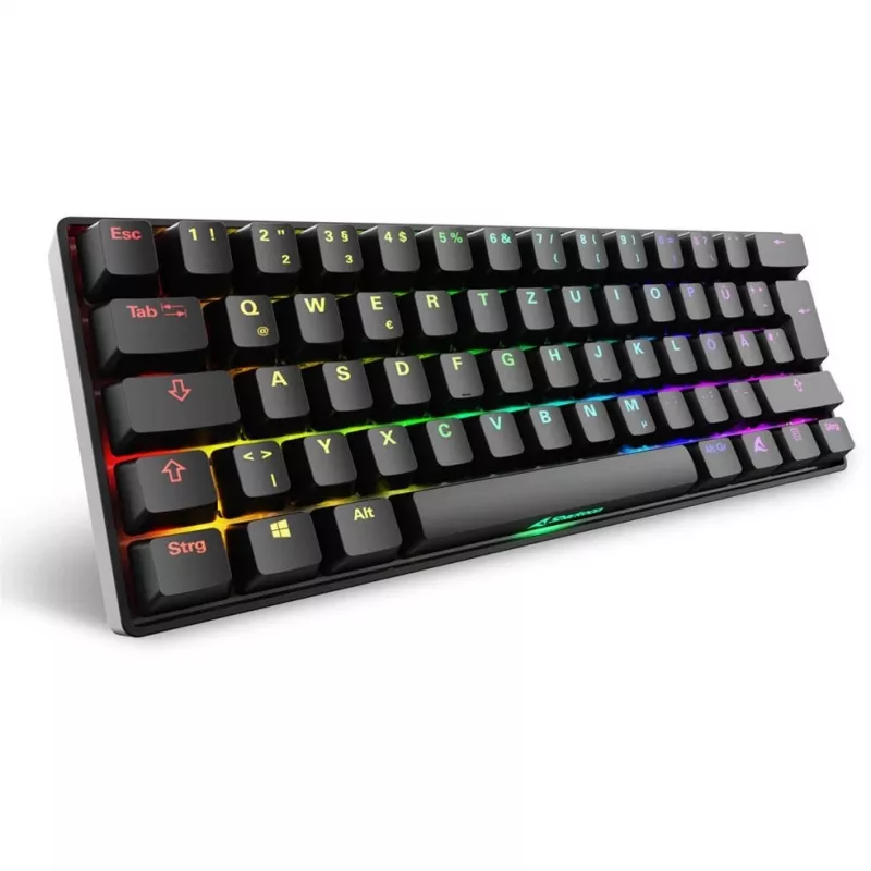 Sharkoon 100065629 keyboard Home USB QWERTZ German Black