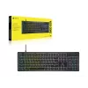 K55 Core RGB black mechanical keyboard