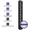 Surge Protector Qoltec 50113 Black 8 AC outlets 230 V 1.8 m