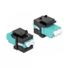 Keystone Module LC Duplex female to LC Duplex female DeLOCK