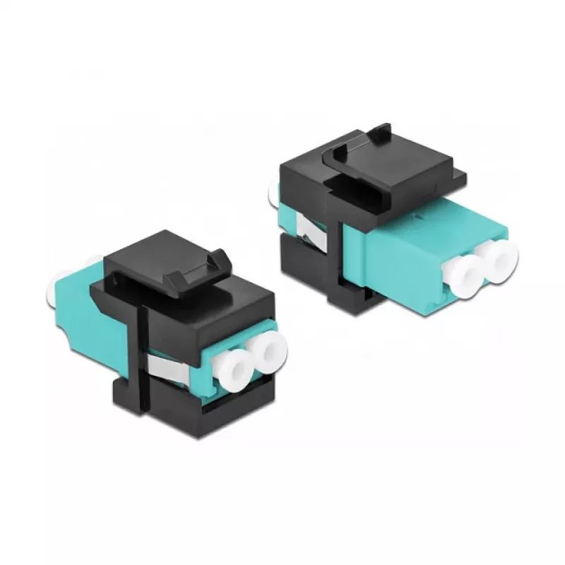Keystone Module LC Duplex female to LC Duplex female DeLOCK