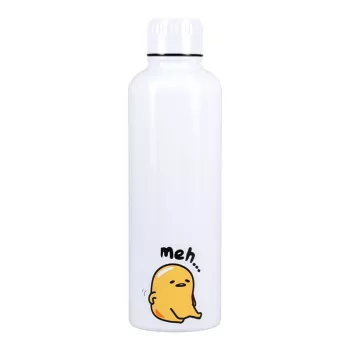 Metal water bottle Paladone Gudetama — insulated stainless bottle with character design