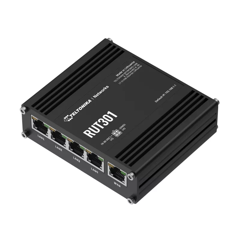 Teltonika RUT301 (EU) ethernet router Cellular network router