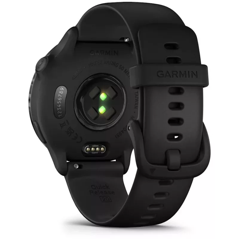 Garmin vívoactive 6 3.05 cm (1.2) AMOLED 42 mm Digital 390 x 390 pixels Touchscreen Black Wi-Fi GPS (satellite)