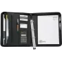 Portfolio folder WEDO Collegemappe DIN A4 with built-in calculator, black faux leather