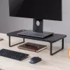 Laptop stand MACLEAN MC-933 adjustable height aluminum, freestanding, for 13 inch–32 inch, max load 20 kg, black