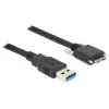 USB Cable DeLOCK 83599 USB 3.2 Gen 1 3m USB A Micro-USB B Black