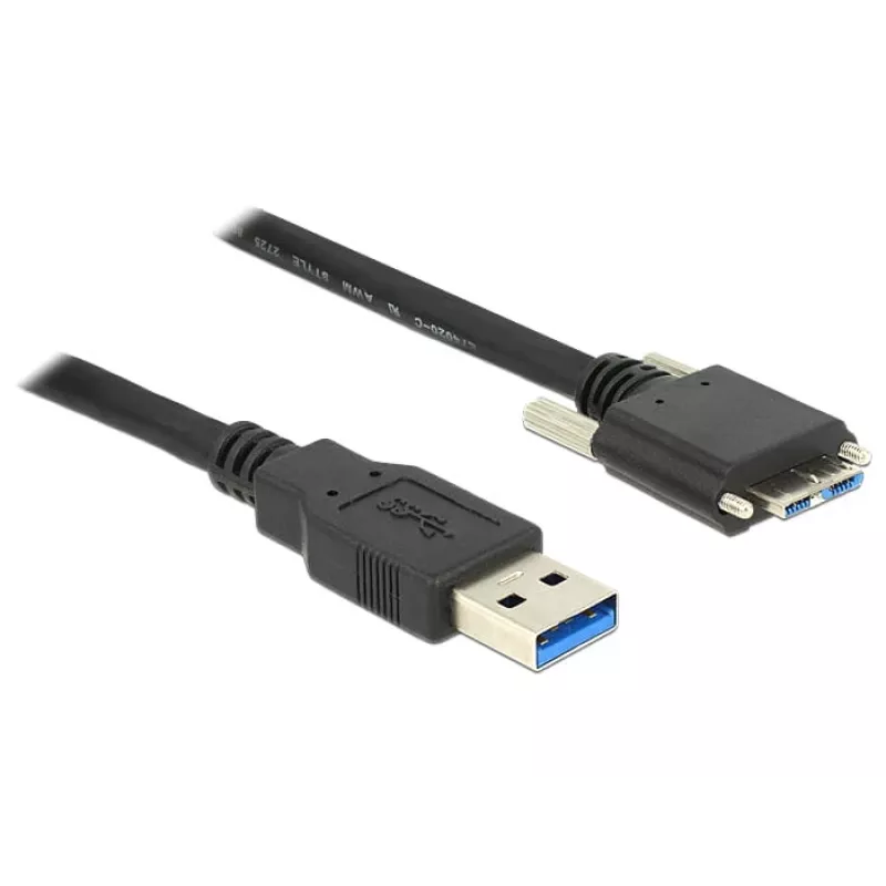 USB Cable DeLOCK 83599 USB 3.2 Gen 1 3m USB A Micro-USB B Black