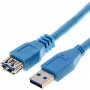 USB Cable Helos 014686 USB 3.2 Gen 1 3m Blue