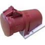 Mennekes CEE Wall Socket Red 32 A/400 VAC