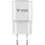 USB wall charger YENKEE YAC 2023WH 18W 3A Quick Charge 3.0