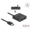 Delock - video distributor/-Switch - 8K, bidirectional - 2 x DisplayPort - Desktop (18906)