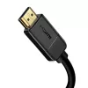Baseus 2x HDMI 2.0 4K 30Hz Cable, 3D, HDR, 18Gbps, 8m (black)