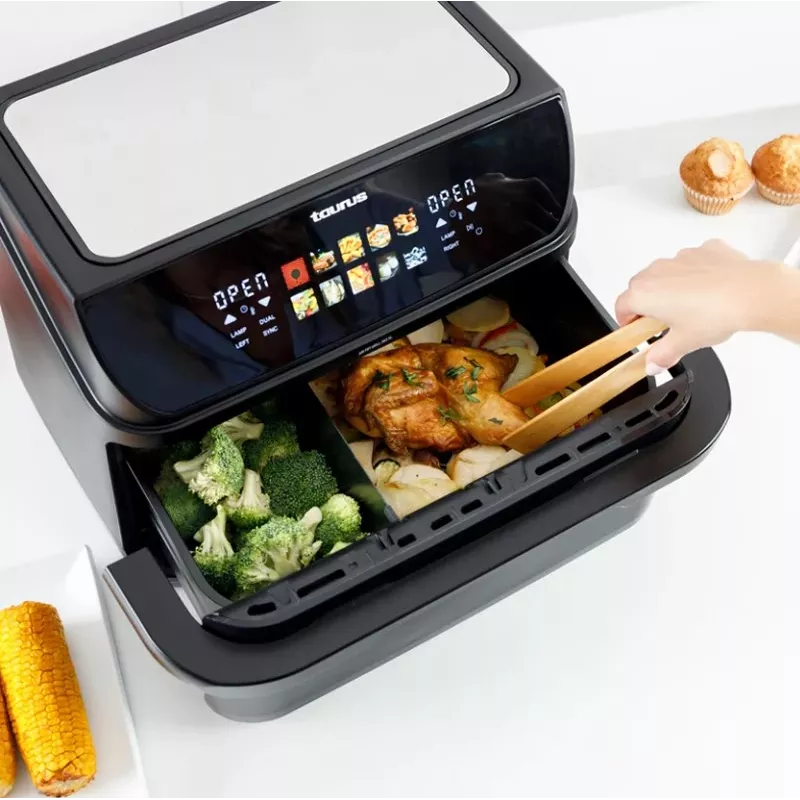 Fat-free deep fryer with long basket and grill Taurus 973004000