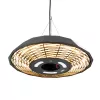 TunaBone | Electric Ceiling Infrared Patio Heater | TB2068C-01 | Patio heater | 2000 W | Number of power levels 1 | Suitable for rooms up to 20 m² | Black | IP45