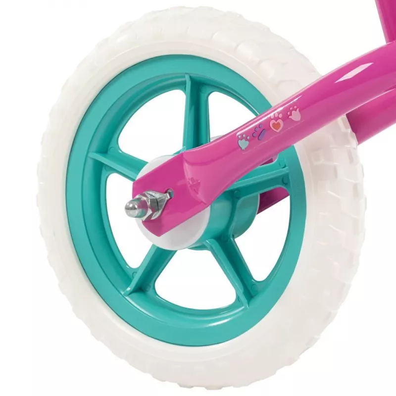 Balance bike HUFFY Domerk Gabby 10 inch — toddler two-wheeler, no pedals