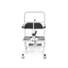 Sanitary Wheelchair and Shower Trolley MDH BMW02 – Lightweight Foldable Commode Chair