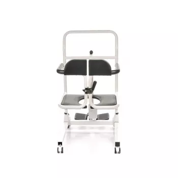 Sanitary Wheelchair and Shower Trolley MDH BMW02 – Lightweight Foldable Commode Chair