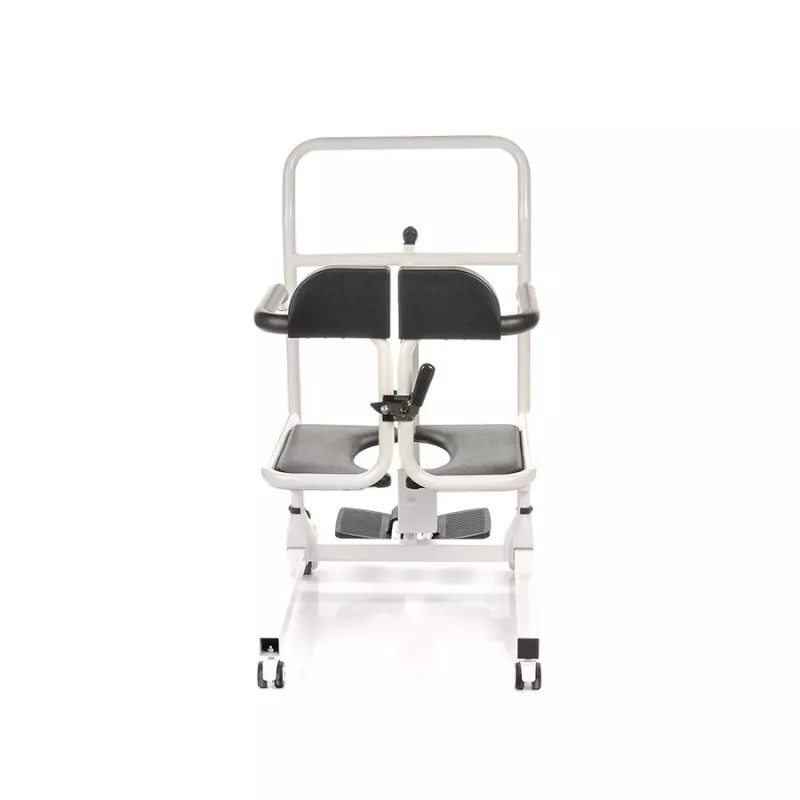 Sanitary Wheelchair and Shower Trolley MDH BMW02 – Lightweight Foldable Commode Chair