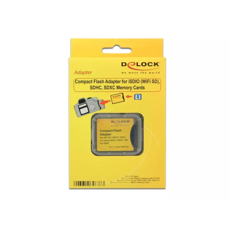 Flash card adapter DeLOCK 62637