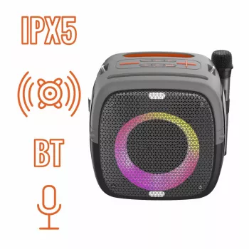 Portable Speaker Manta SPK340 Ares, Black