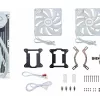 Liquid cooling kit Cooler Master MasterLiquid 240L Core ARGB White — 240 mm radiator, 120 mm fans, supports LGA1700/AM5/AM4 and older sockets